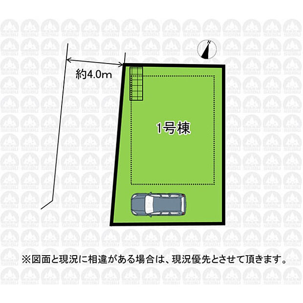 実測図ではありません。