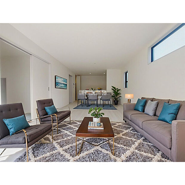 配置してある家具や小物はCGによるイメージです