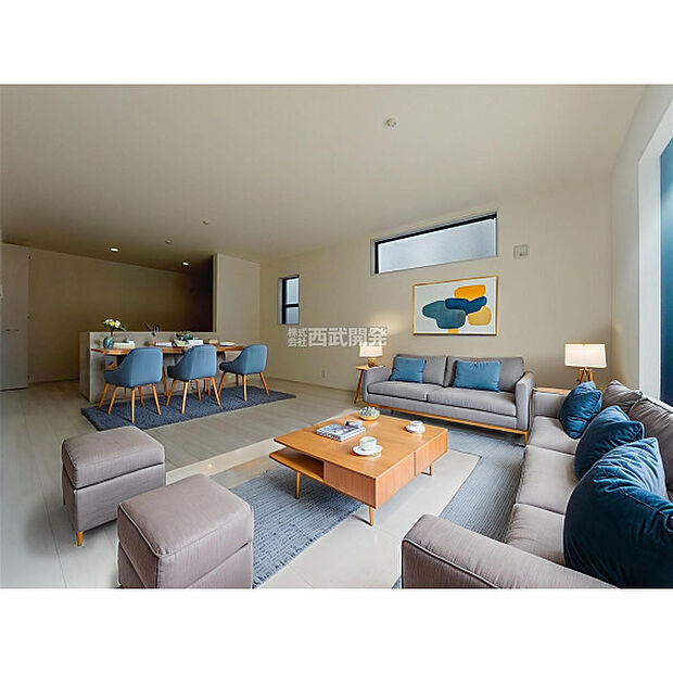 配置してある家具や小物はCGによるイメージです