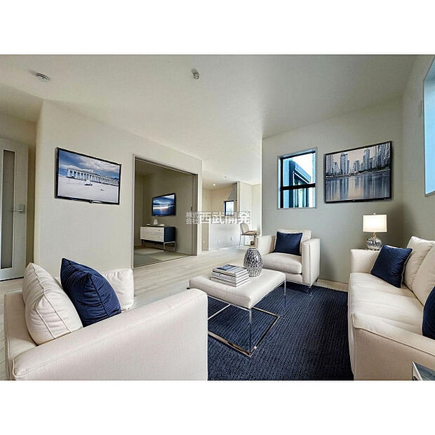 配置してある家具や小物はCGによるイメージです