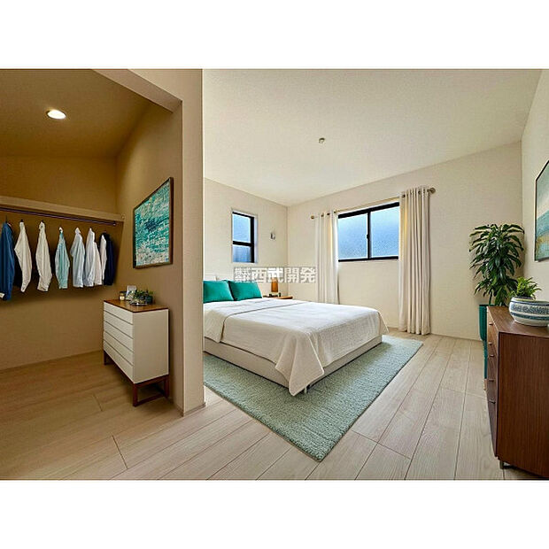 配置してある家具や小物はCGによるイメージです