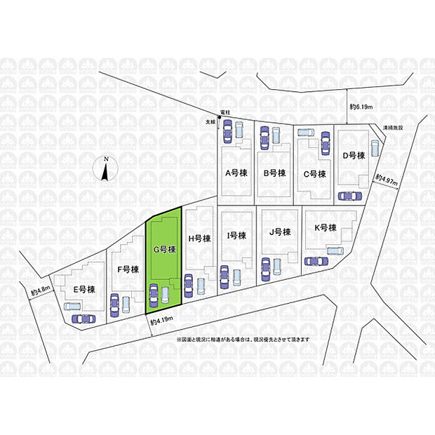 実測図ではありません