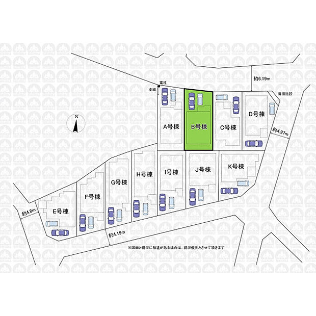 実測図ではありません