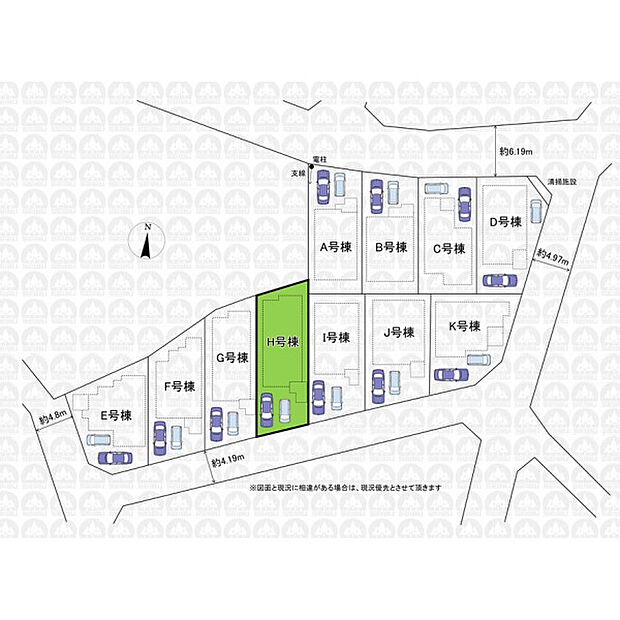 実測図ではありません