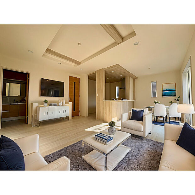 配置してある家具や小物はCGによるイメージです