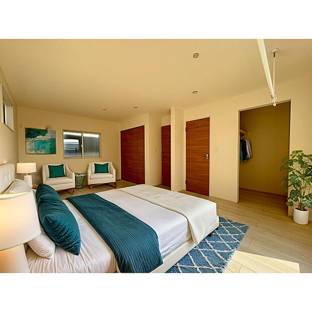 配置してある家具や小物はCGによるイメージです