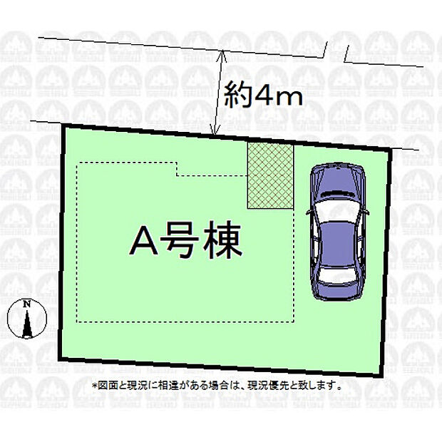 実測図ではありません。
