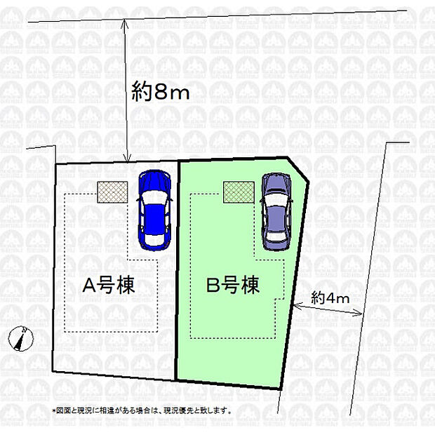 実測図ではありません