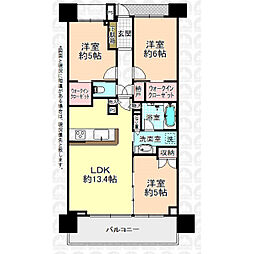 間取図画像 3LDK