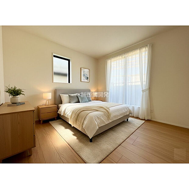 配置してある家具や小物はCGによるイメージです