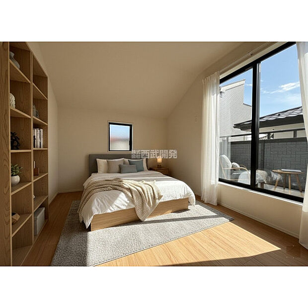 配置してある家具や小物はCGによるイメージです