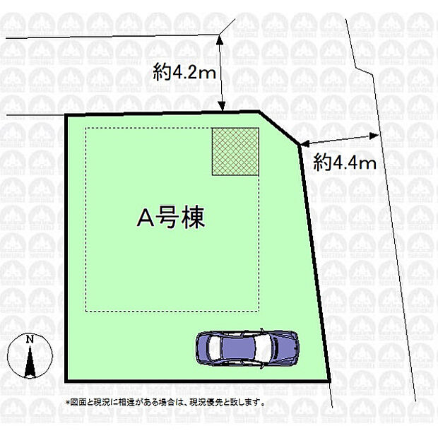 実測図ではありません