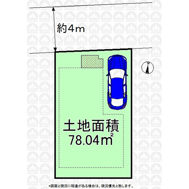 実測図ではございません