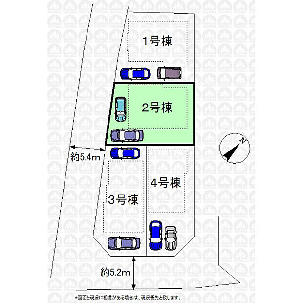 実測図ではございません