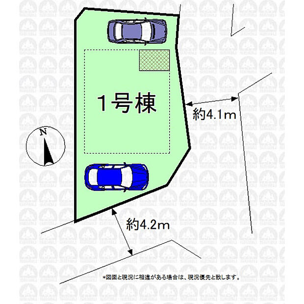 実測図ではありません