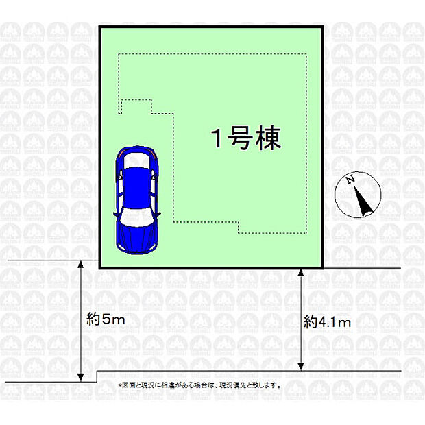 実測図ではありません