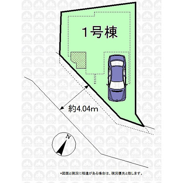 実測図ではありません