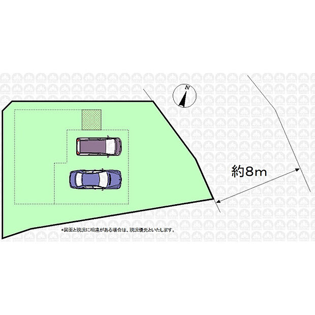 実測図ではありません