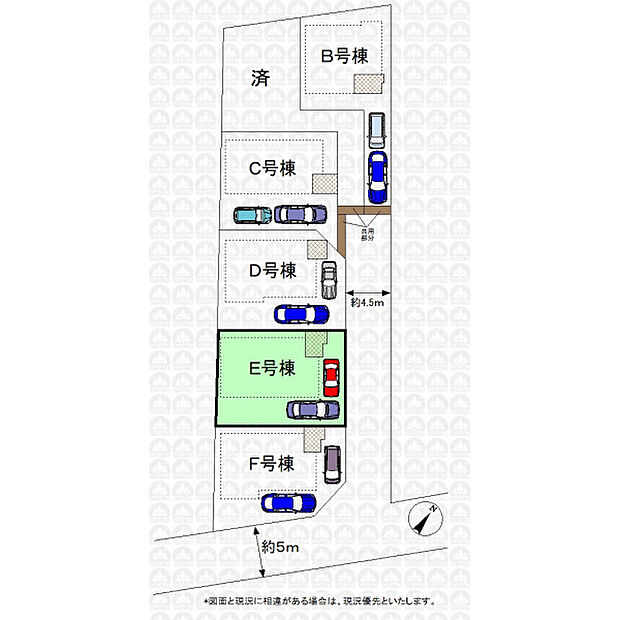 実測図ではございません。