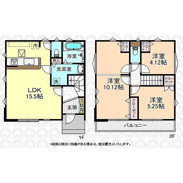 全居室収納付きの3LDK住宅