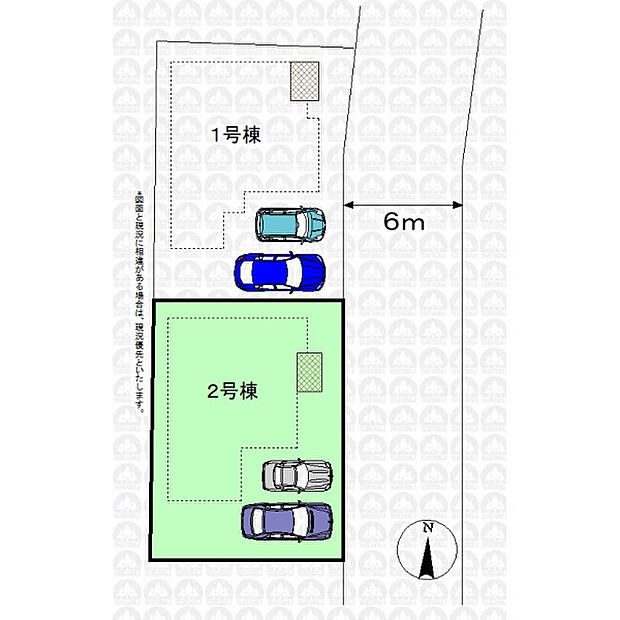 実測図ではありません