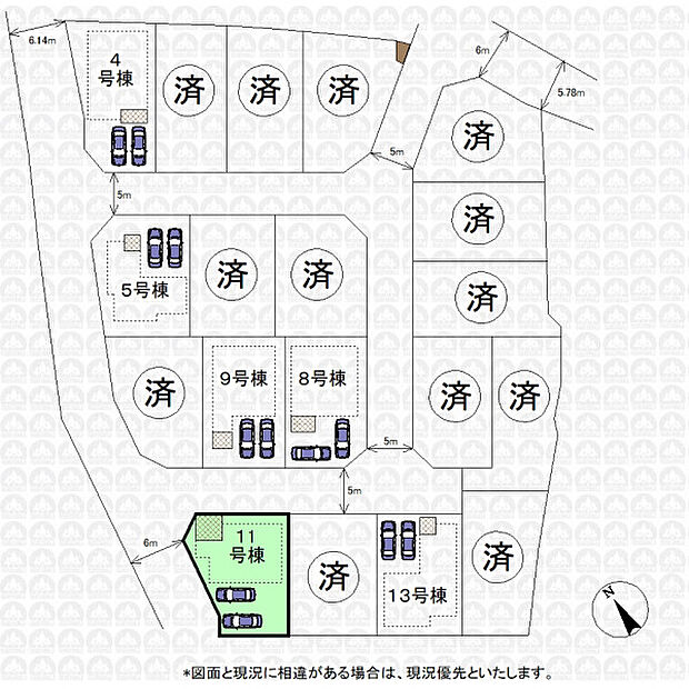 実測図ではありません