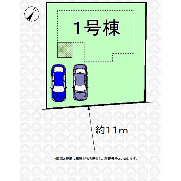 実測図ではありません