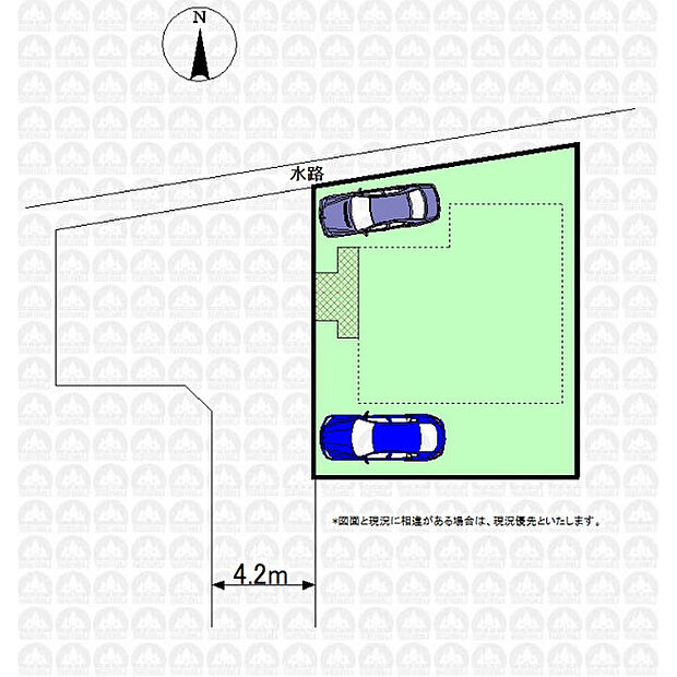 実測図ではございません