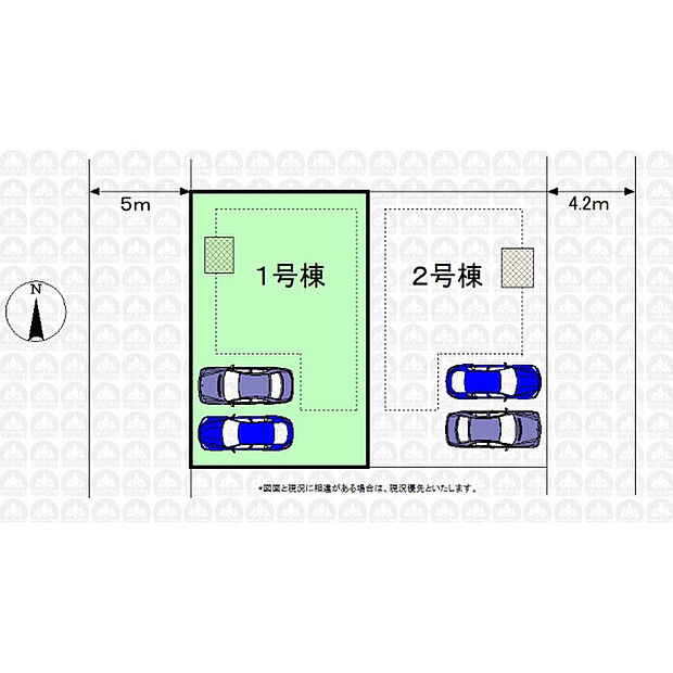 実測図ではございません