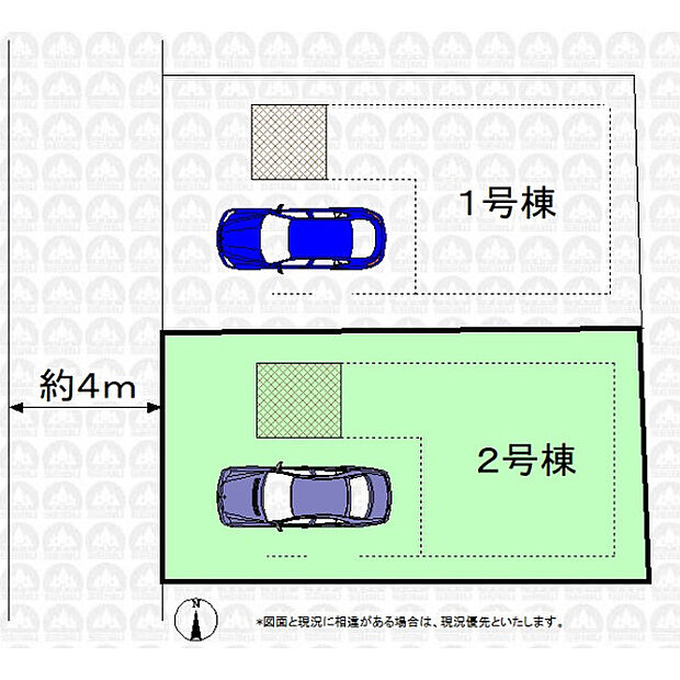実測図ではございません。
