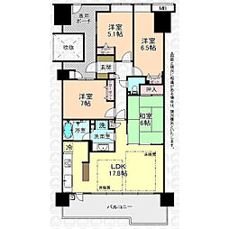 レガリア 4LDKの間取図画像