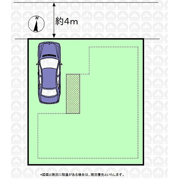 実測図ではございません。