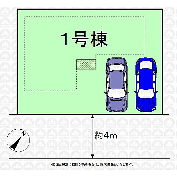 実測図ではございません。