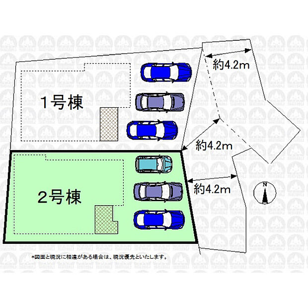 実測図ではありません