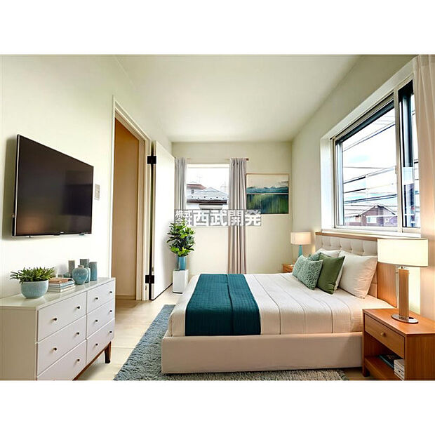 配置してある家具・備品等はCGによるイメージ画像です。