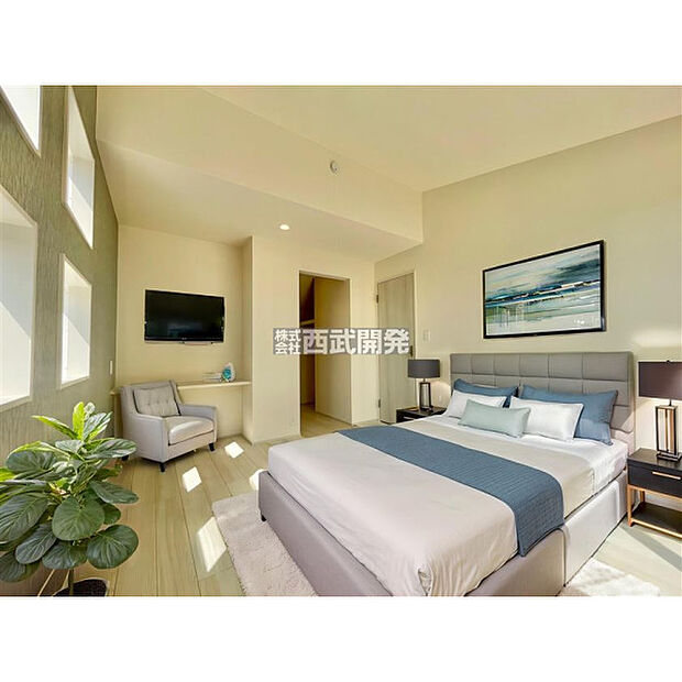 配置してある家具・備品はCGによるイメージ画像です。