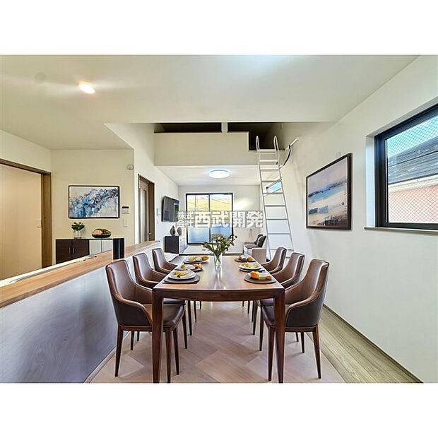 配置してある家具・備品等はCGによるイメージ画像です。