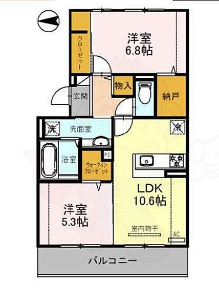 同じ建物の物件間取り写真 - ID:226063541354