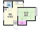 京都市下京区梅小路高畑町 4階建 築44年のイメージ