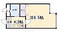 珠光ビル百万遍4階3.8万円