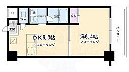 アンシャンテ 10階1DKの間取り