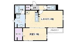 メゾン・ド・プルミエール 3階1LDKの間取り