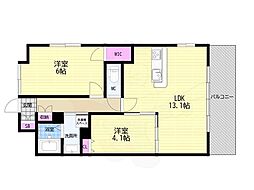 Sophia court宿院 3階/-