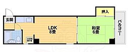 サンハイツ西京極 4階
