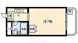 イーグルハウス 1Kの間取図画像