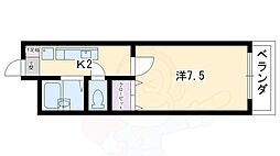 京福電気鉄道北野線 北野白梅町駅 徒歩15分 6階/-