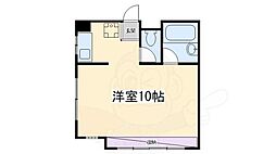 Y&Y 1Kの間取図画像