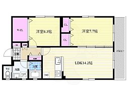 EXCEED二条高倉 2階