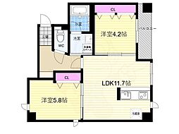 GRAND LATTICE KAWARAMACHI SHICHIJO 4階
