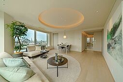 パークコート赤坂ザタワー 2LDKのリビング/ダイニング